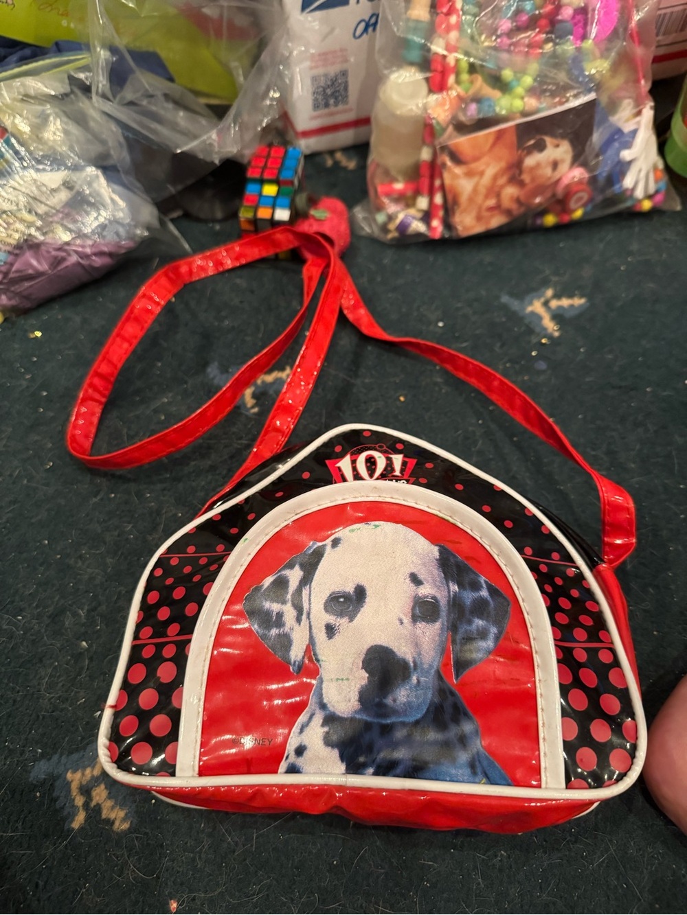 Disney Red 101Dalmatian Puppy Crossbody Bag -